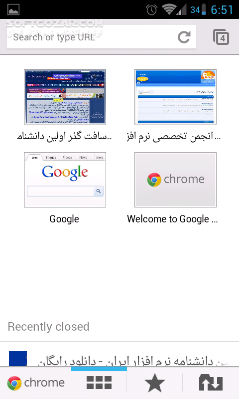 دانلود Google Chrome 143.0.7499.52 For Android +10.0 - دانلود مرورگر کروم برای اندروید - سافت گذر