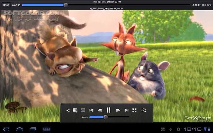 دانلود CineXPlayer 2.5 for Android - دانلود پخش کننده کدک های Xvid برای اندروید - سافت گذر