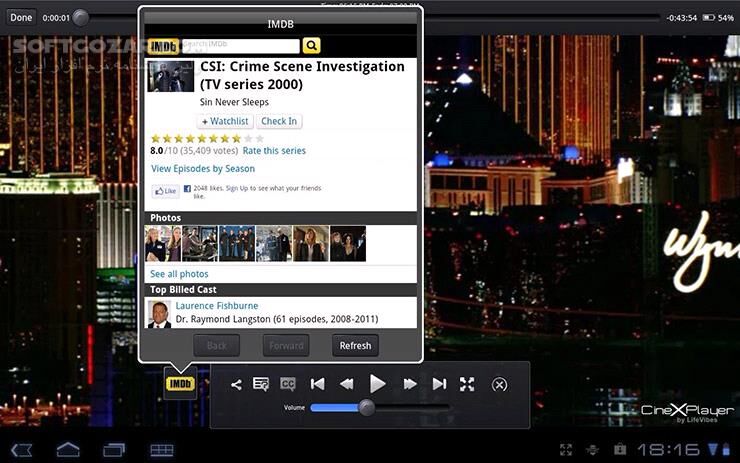 دانلود CineXPlayer 2.5 for Android - دانلود پخش کننده کدک های Xvid برای اندروید - سافت گذر