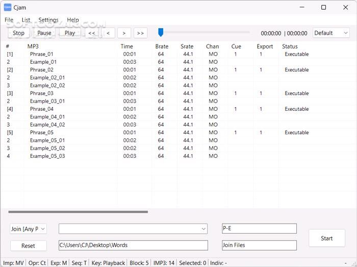 دانلود Cjam 2.3.3.0 - دانلود ویرایش فایل صوتی - سافت گذر