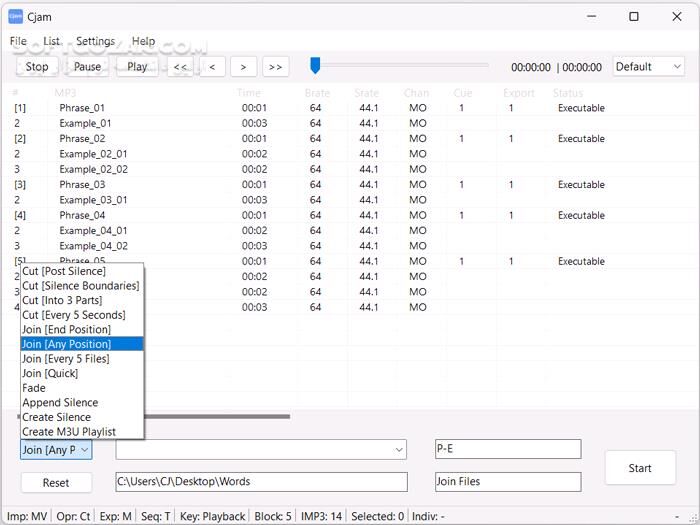 دانلود Cjam 2.3.3.0 - دانلود ویرایش فایل صوتی - سافت گذر