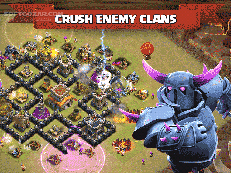 دانلود Clash of Clans 17.477.18 for Android +7.0 - دانلود کلش آف کلنز برای اندروید - سافت گذر