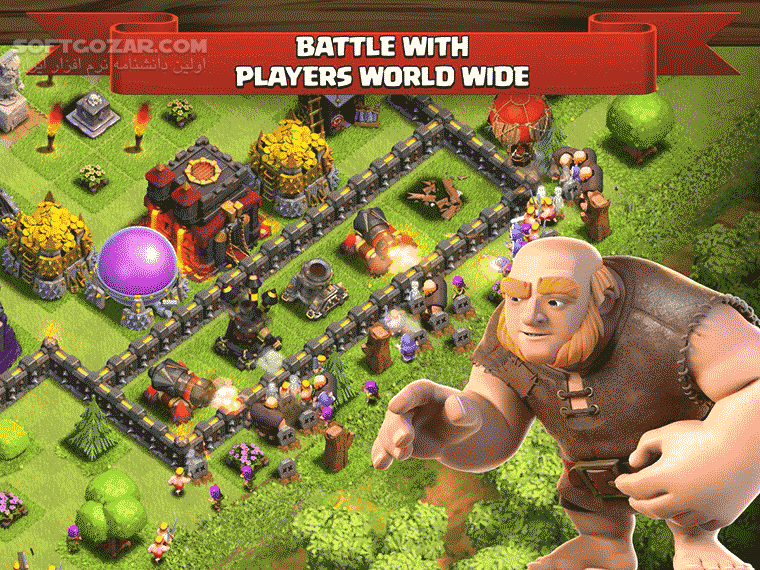 دانلود Clash of Clans 17.477.18 for Android +7.0 - دانلود کلش آف کلنز برای اندروید - سافت گذر