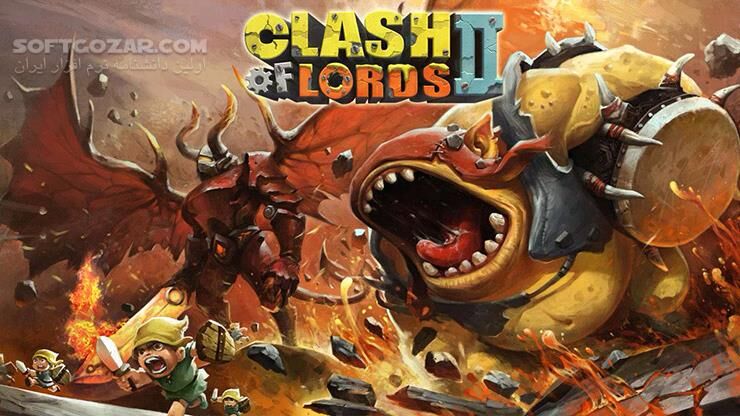 دانلود Clash of Lords 2 v1.0.381 for Android +4.4 - دانلود کلش آف لرد 2 برای اندروید - سافت گذر