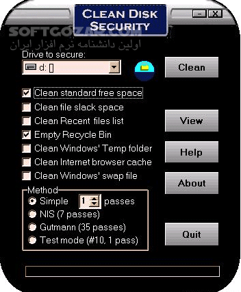 دانلود Clean Disk Security 8.10 - دانلود حذف قطعی فایل ها - سافت گذر