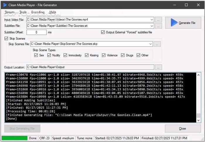 دانلود Clean Media Player 2025.10.7.1 - دانلود حذف خودکار الفاظ رکیک و محتوای نامناسب از ویدئوها - سافت گذر