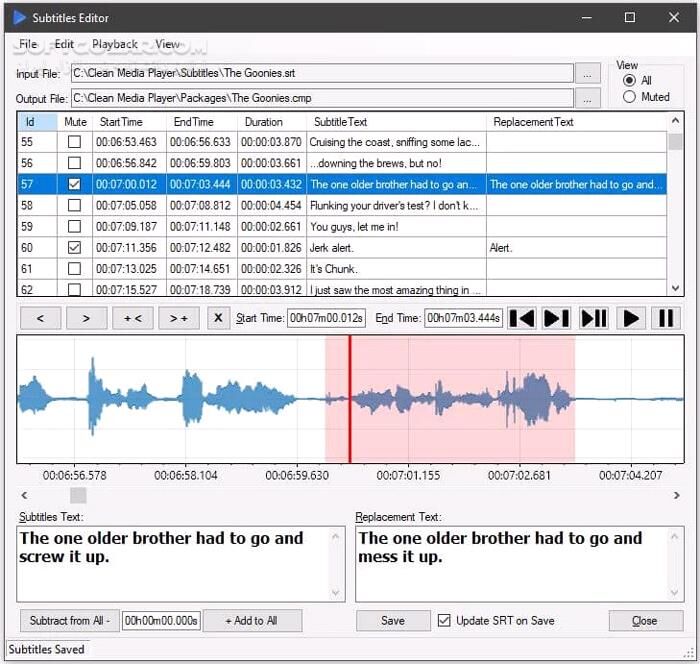دانلود Clean Media Player 2025.10.7.1 - دانلود حذف خودکار الفاظ رکیک و محتوای نامناسب از ویدئوها - سافت گذر