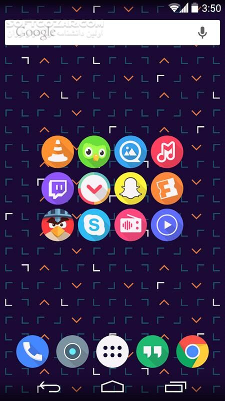 دانلود Click UI 6.3 for Android +4.0 - دانلود 1420 آیکون زیبا برای اندروید - سافت گذر