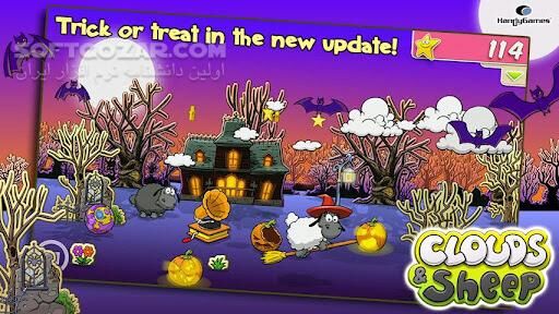 دانلود Clouds & Sheep 1 v1.10.3 / 2 v1.4.4 for Android +2.3 - دانلود ابرها و گوسفندان نسخه 1 و 2 برای اندروید - سافت گذر