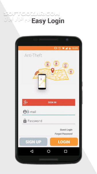 دانلود Comodo Anti Theft 4.4.0 for Android +4.0 - دانلود برنامه قدرتمند ضد سرقت  Comodo برای اندروید - سافت گذر