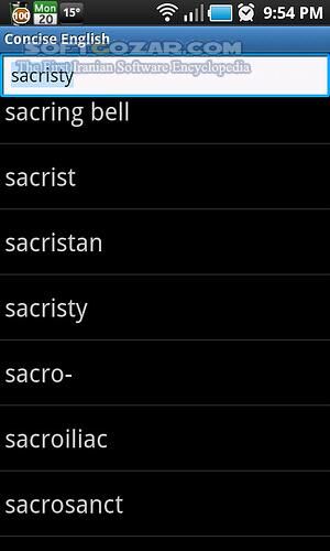 دانلود Concise Oxford Thesaurus Premium 10.0.411 for Android +4.1 - دانلود دیکشنری مختصر و مفید آکسفورد به همراه الفاظ مترادف برای اندروید - سافت گذر