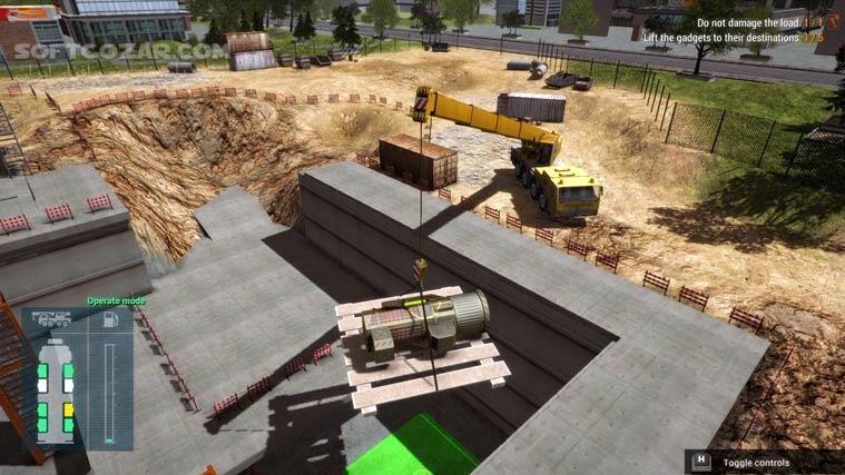 دانلود Construction Machines Simulator 2016 - دانلود بازی شبیه‌ساز ماشین‌آلات سنگین ساخت و ساز - سافت گذر