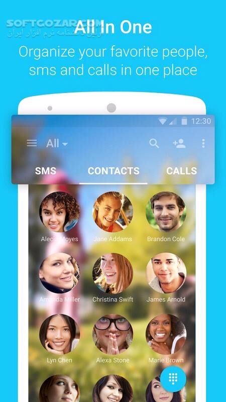 دانلود Contacts + 5.117.45 for Android +4.0.3 - دانلود تماس و شماره گیر برای اندروید - سافت گذر