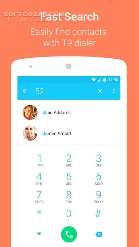 دانلود Contacts + 5.117.45 for Android +4.0.3 - دانلود تماس و شماره گیر برای اندروید - سافت گذر