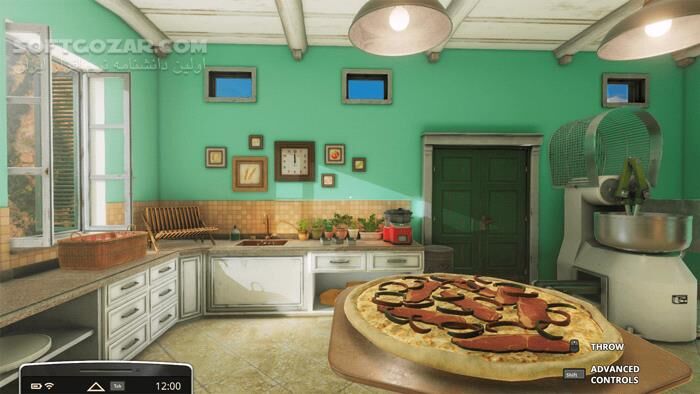 دانلود Cooking Simulator - Pizza - دانلود بازی آشپزی برای کامپیوتر - سافت گذر