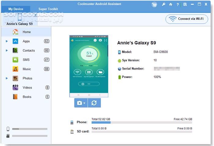 دانلود Coolmuster Android Assistant 6.0.89 - دانلود مدیریت گوشی اندرویدی با کامپیوتر - سافت گذر
