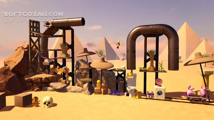 دانلود Crazy Machines 3 - دانلود بازی کریزی ماشین 3 - ماشین های دیوانه 3 - سافت گذر