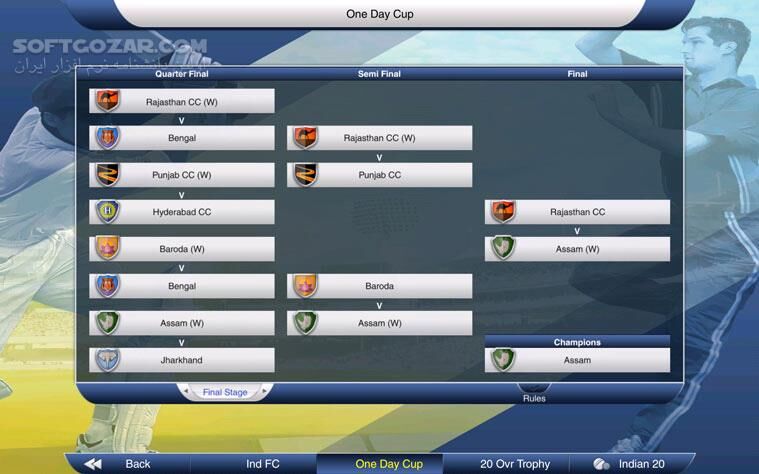 دانلود Cricket Captain 2015 - دانلود بازی کاپیتان کریکت 2015 - شبیه‌ساز ورزش کریکت - سافت گذر