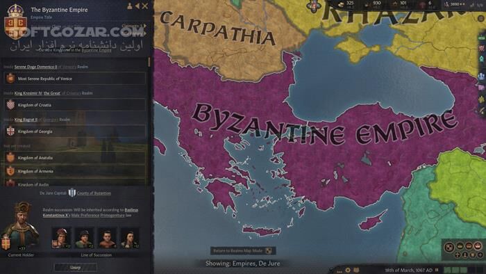 دانلود Crusader Kings III: Khans of the Steppe v1.16.2 - دانلود بازی پادشاهان صلیبی 3 - سافت گذر
