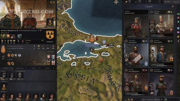دانلود Crusader Kings III: Khans of the Steppe v1.16.2 - دانلود بازی پادشاهان صلیبی 3 - سافت گذر
