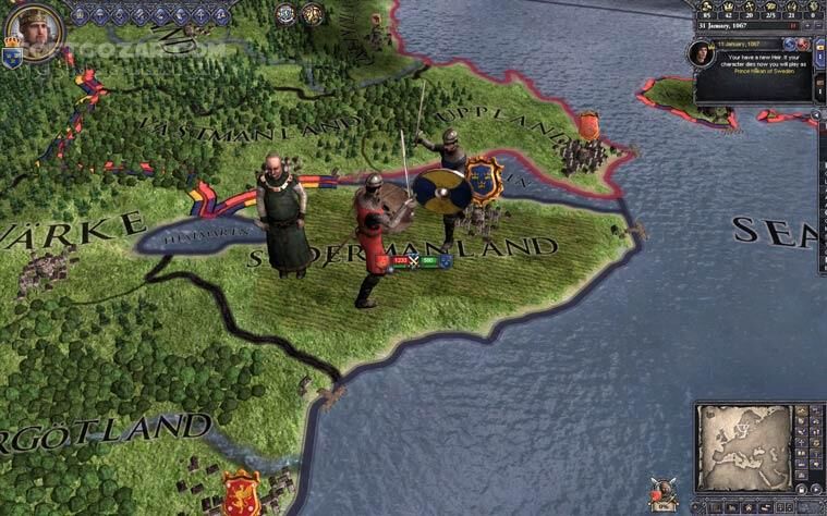دانلود Crusader Kings II + Update 2 - دانلود بازی پادشاهان صلیبی 2 - سافت گذر