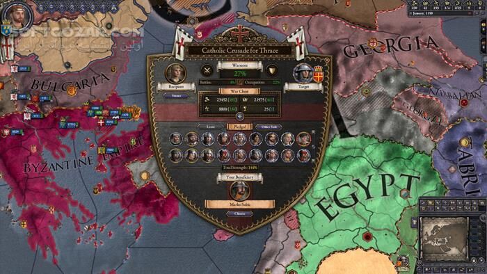 دانلود Crusader Kings II Holy Fury - دانلود بازی استراتژیک برای کامپیوتر - سافت گذر