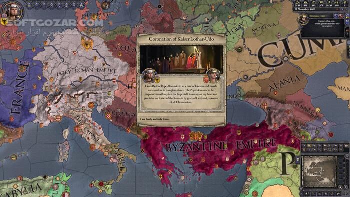 دانلود Crusader Kings II Holy Fury - دانلود بازی استراتژیک برای کامپیوتر - سافت گذر
