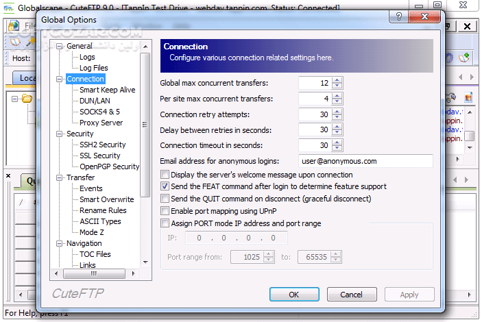 دانلود CuteFTP Professional 9.3.0.3 - دانلود کیوتی اف تی پی - سافت گذر