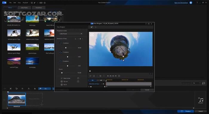 دانلود CyberLink ActionDirector Ultra 3.0.9606.0 - دانلود ساخت و ویرایش ویدئوهای اکشن - سافت گذر