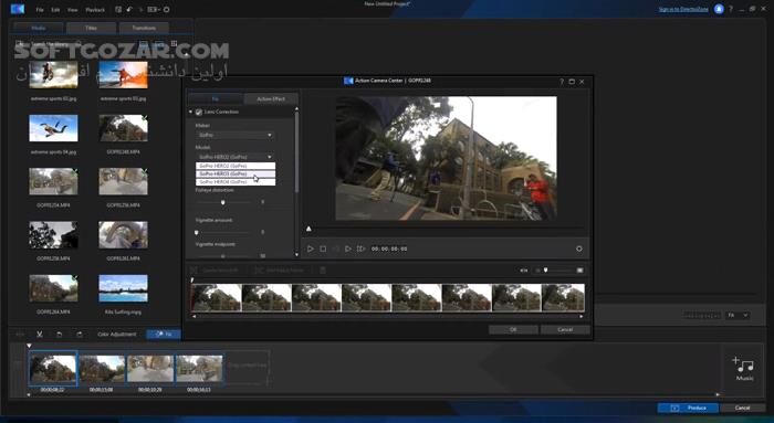 دانلود CyberLink ActionDirector Ultra 3.0.9606.0 - دانلود ساخت و ویرایش ویدئوهای اکشن - سافت گذر