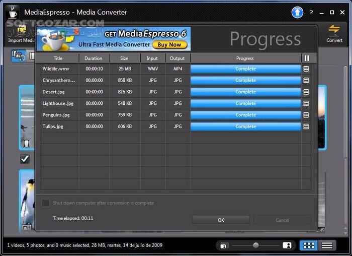 دانلود CyberLink MediaEspresso Deluxe 7.5.10422 - دانلود مبدل فایل های صوتی و تصویری مدیا اسپرسو - سافت گذر