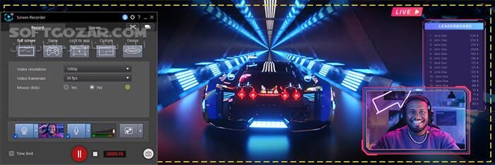 دانلود CyberLink Screen Recorder Deluxe 4.4.1.31427 - دانلود ضبط صفحه نمایش - سافت گذر