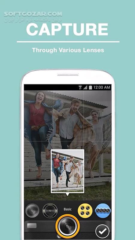 دانلود Cymera 3.4.0 for Android +3.0 - دانلود دوربین با لنز و افکت برای اندروید - سافت گذر