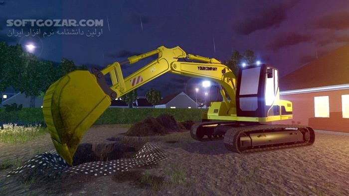 دانلود DIG IT! - A Digger Simulator - دانلود بازی شبیه‌ساز حفاری - کار با ماشین‌آلات صنعتی حفاری مانند بیل مکانیکی، بولدوزر و لودر - سافت گذر