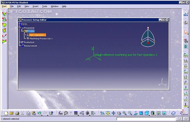 دانلود DS CATIA P3 V5-6R2021 (V5R31) SP0 incl Doc x64 + All Version / CATIA Composer R2023 HF3 - دانلود کتیا - سافت گذر