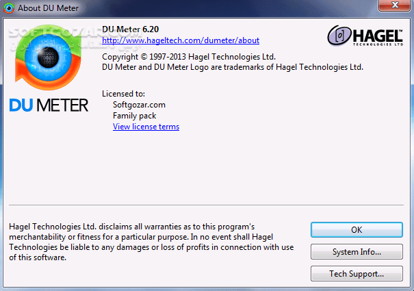دانلود DU Meter 9.01 - دانلود محاسبه پهنای باند - سافت گذر
