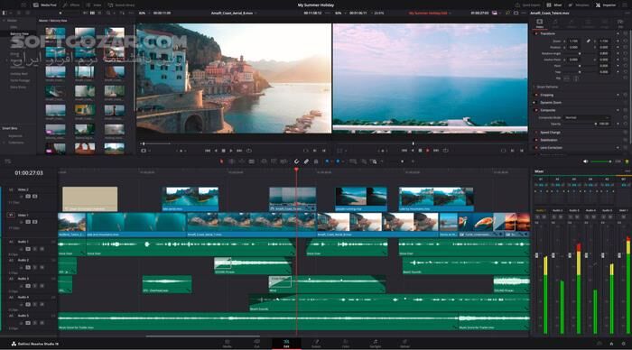 دانلود Blackmagic DaVinci Resolve Studio 20.3 - دانلود داوینچی ریزالو - سافت گذر