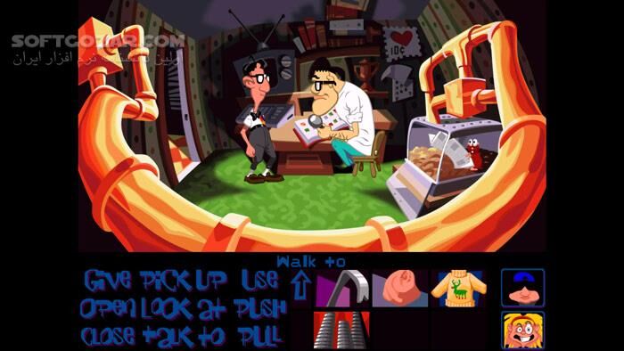 دانلود Day of the Tentacle Remastered - دانلود بازی هجوم هیولای بنفش | نسخه‌ی بازسازی شده - سافت گذر