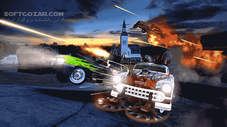 دانلود Death Tour- Racing Action Game 1.0.37 for Android +2.3 - دانلود بازی ماشین جنگی برای اندروید - سافت گذر