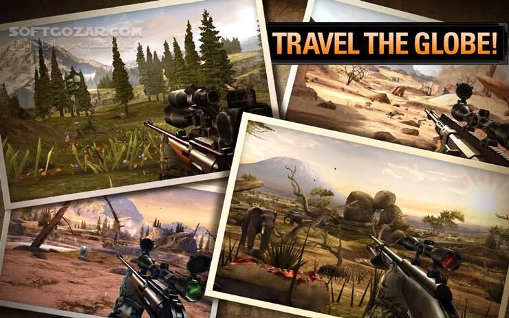 دانلود Deer Hunter 2019 5.2.2 for Android +3.0 - دانلود بازی شکارچی گوزن نسخه 2014 برای اندروید - سافت گذر