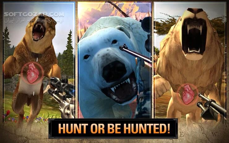 دانلود Deer Hunter 2019 5.2.2 for Android +3.0 - دانلود بازی شکارچی گوزن نسخه 2014 برای اندروید - سافت گذر