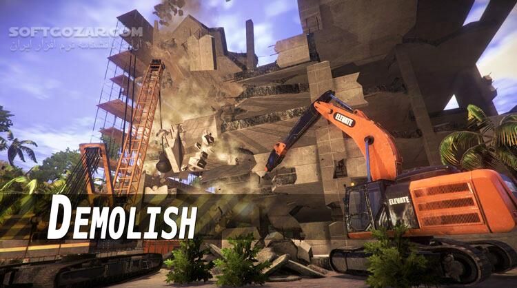 دانلود Demolish and Build 2018 + Update v04042018 - دانلود بازی شبیه ساز - سافت گذر