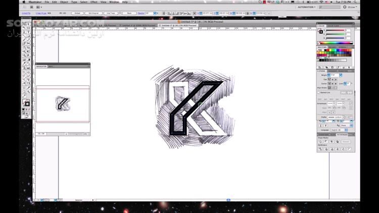 دانلود Design a Logo in Modern Style - دانلود آموزش ویدئویی طراحی لوگو - سافت گذر