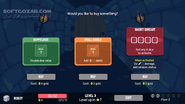 دانلود Dicey Dungeons + Update v1.2 - دانلود بازی بهترین بازی های معمایی - سافت گذر