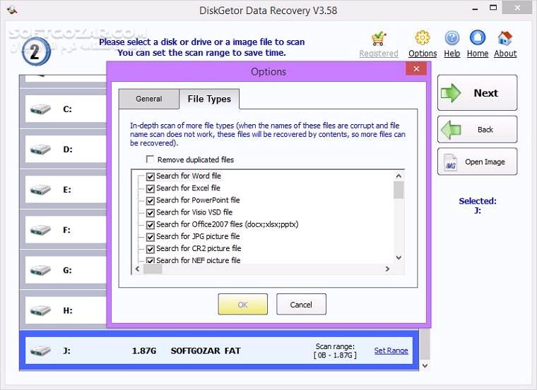 دانلود DiskGetor Data Recovery 4.0 + Portable - دانلود یکی از پرسرعت ترین، قدرتمندترین و دقیق ترین برنامه های بازیابی فایل ها به همراه نسخه پرتابل - سافت گذر