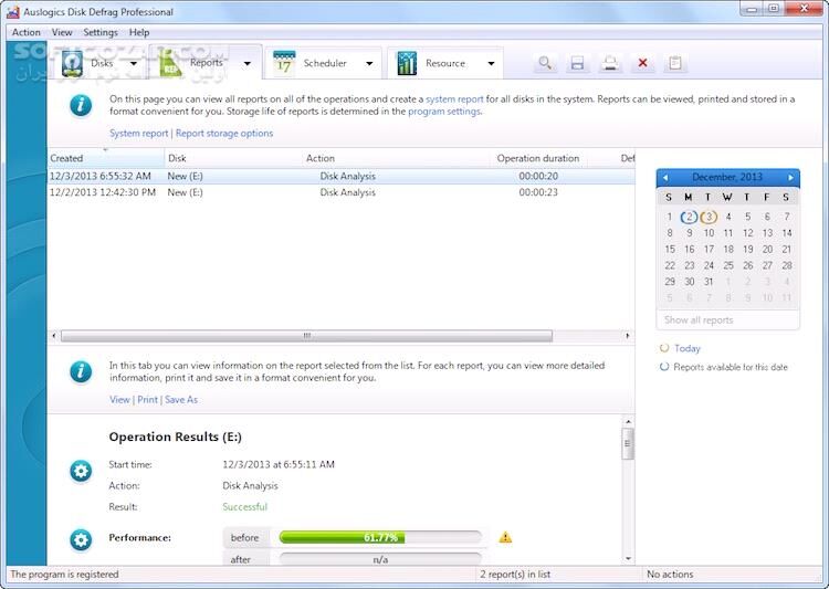 دانلود Auslogics Disk Defrag Professional 12.1.0 / Ultimate 4.13.0.2 - دانلود دفرگ کردن هارد - سافت گذر