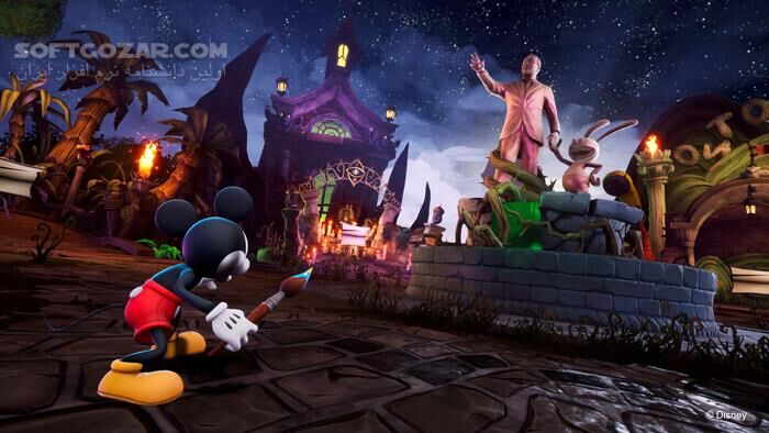 دانلود Disney Epic Mickey: Rebrushed - دانلود بازی اپیک میکی - سافت گذر