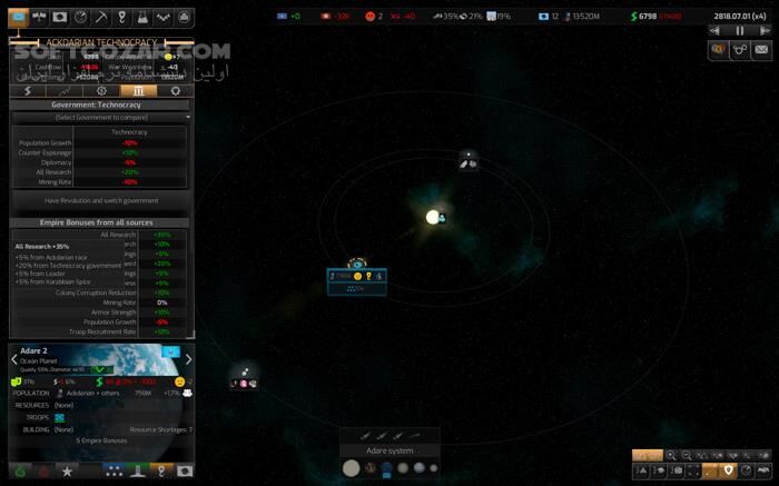 دانلود Distant Worlds 2 v1.0.8.6 - دانلود بازی استراتژیک برای کامپیوتر - سافت گذر