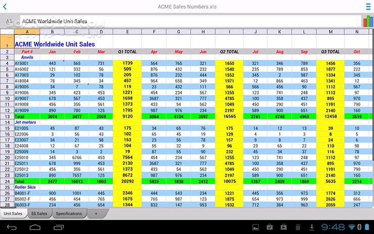 دانلود Docs To Go Premium 4.003 for Android +4.0 - دانلود نمایش و ویرایش فایلهای آفیس و PDF برای اندروید - سافت گذر