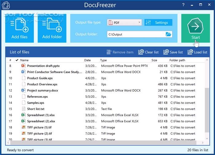 دانلود DocuFreezer 6.0.2408.27190 - دانلود کانورتر - سافت گذر